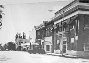 North Side of Business Square in Gallatin, MO