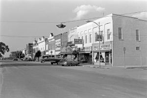Main Street on the East Side of the Gallatin Square