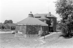 Squirrel Cage Jail in Yesteryear