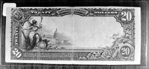 Jamesport Bank Issue of $20 Currency