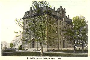 Thayer Hall Predates Kidder Institute