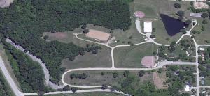 Aerial View of Dockery Park in Gallatin, MO 2013