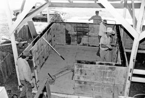 Wash Rack Added to Livestock Barn 1993