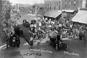 Democrats Rally at Pattonsburg, 1912