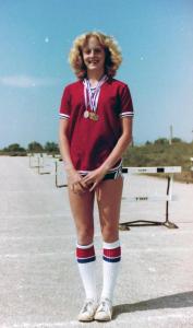 Sally Spillman Excels in Track