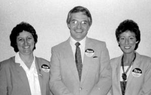 Tate's Campaign Announcement Event 1986