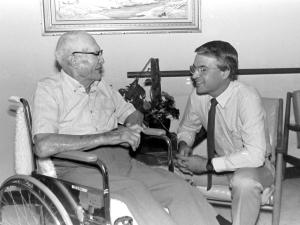 Phil Tate on the Campaign Trail 1986