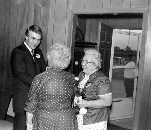 Tate's Campaign Announcement Event 1986