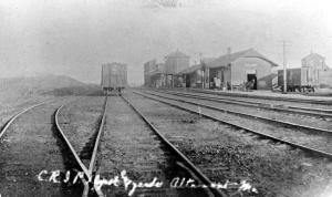 CRIamp;P Depot at Altamont, MO 1908