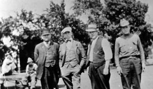 Men Who Operated Wabash Depot at Gallatin, MO
