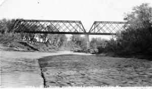 Rock Island Bridge over Grand River, Gallatin, MO