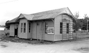 Winston Train Depot Restored in 1989