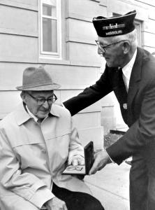 World War I Veteran in 1993
