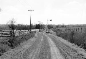 Windmill Marks Early Roadway